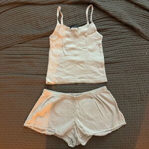 Brandy Melville grey PJ set